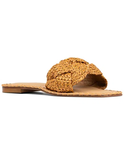Donald Pliner Ema Leather Sandal In Neutral
