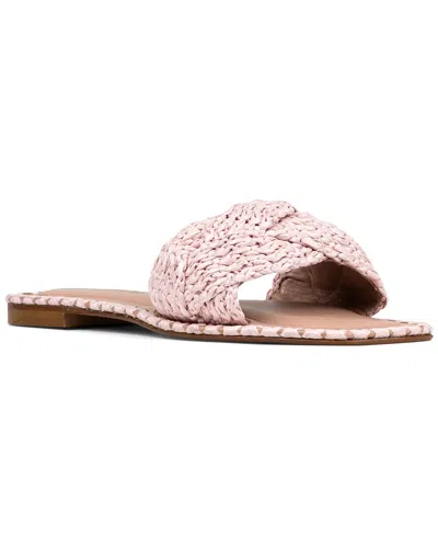 Donald Pliner Ema Leather Sandal In Pink