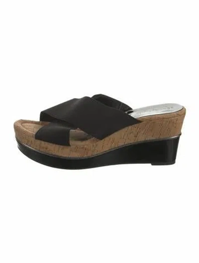 Pre-owned Donald Pliner Espadrilles In Black