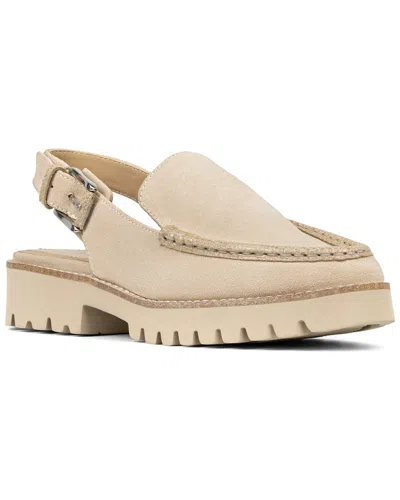 Donald Pliner Essex02 Suede Slingback Loafer In Neutral