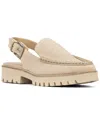 Donald Pliner Essex02 Suede Slingback Loafer In Brown