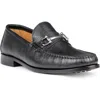 Donald Pliner Evanston Bit Loafer In Black