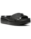 Donald Pliner Farra Canvas & Leather Sandal
