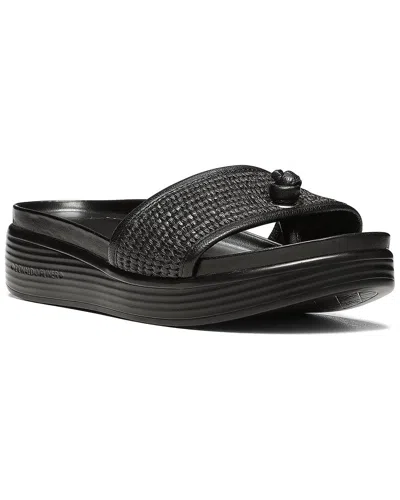 DONALD PLINER FARRA CANVAS & LEATHER SANDAL