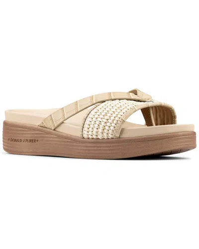 Donald Pliner Farrah Leather Sandal In Multi