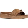 Donald Pliner Farrah Platform Sandal In Saddle