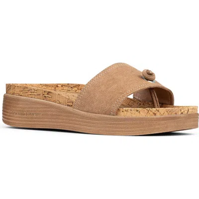 Donald Pliner Farrah Platform Sandal In Tobacco
