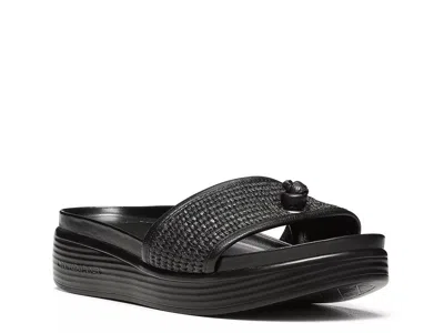 Donald Pliner Farrah Platform Sandal In Black-blk