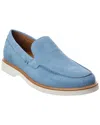 Donald Pliner Fifer Suede Loafer In Blue