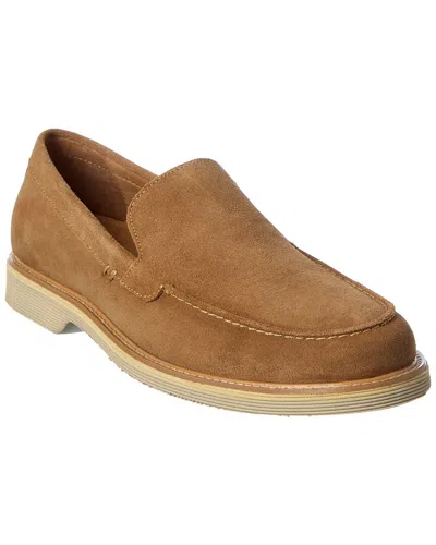 Donald Pliner Fifer02 Suede Loafer In Brown