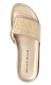 Donald Pliner Women's Slip On Wedge Slide Sandals In White