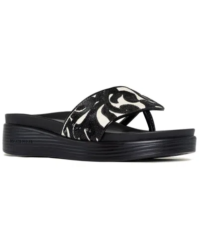 Donald Pliner Fifi2 Wedge Sandal In Brown