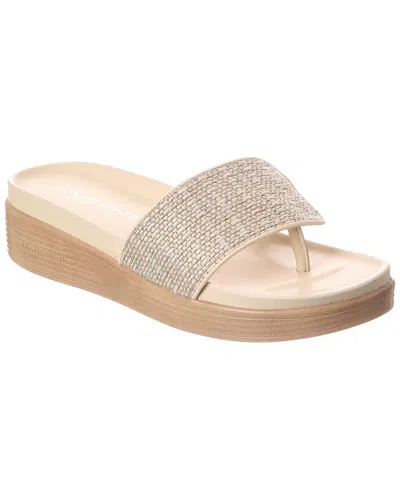 Donald Pliner Fifisp Jute Footbed Sandal In Metallic