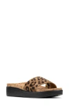 Donald Pliner Fiji Suede Slide Sandal In Multi