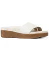 Donald Pliner Fiji Platform Sandal In White