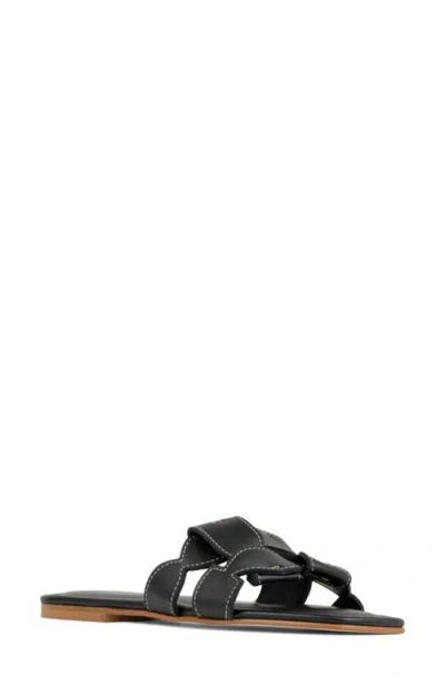 Donald Pliner Gabrey Slide Sandal In Black