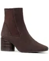 Donald Pliner Block Heel Leather Bootie