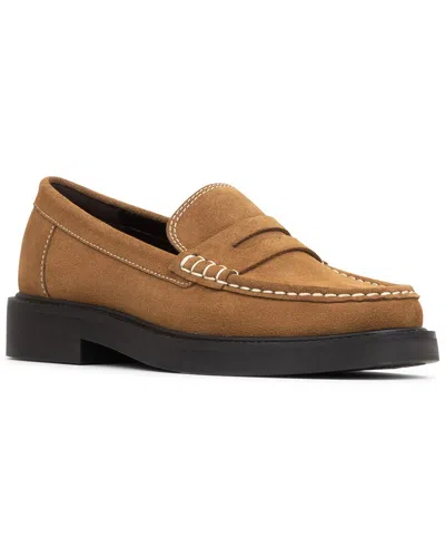 Donald Pliner Gaspar Suede Loafer In Brown