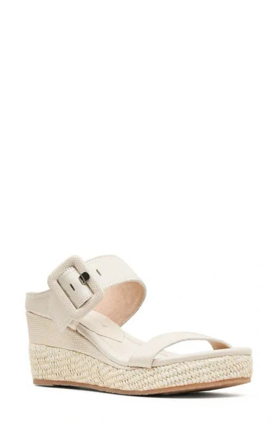 Donald Pliner Gizelle Platform Wedge Sandal In White