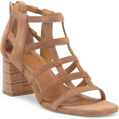 Donald Pliner Gladiator Sandal In Tobacco