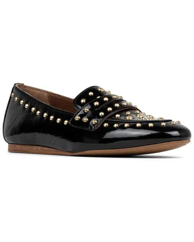 Donald Pliner Glimmer Patent Loafer In Black