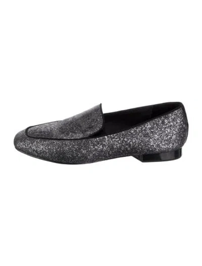 Pre-owned Donald Pliner Glitter Loafers In Multi