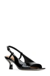 Donald Pliner Grinn Peep Toe Slingback Sandal In Black