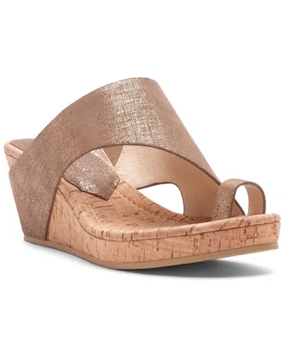 Donald Pliner Gyer 2 Leather Sandal In Yellow