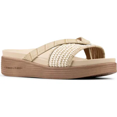 Donald Pliner Gyer Platform Wedge Sandal In Multi