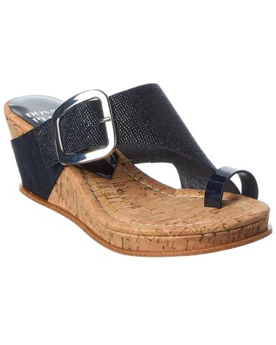 Donald Pliner Gyer Raffia Sandal In Animal Print