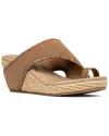 Donald Pliner Gyer Leather Wedge Sandal