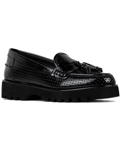 Donald Pliner Haarlemci Patent Leather Loafer In Black