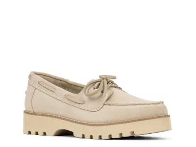 Donald Pliner Harlie Platform Loafer In Sand
