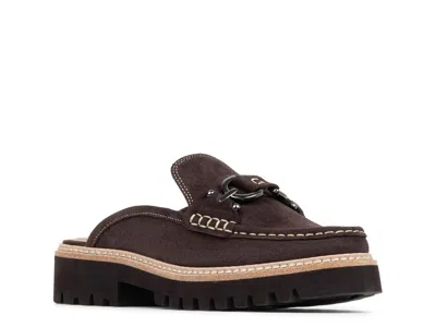 Donald Pliner Hassie Platform Mule In Brown