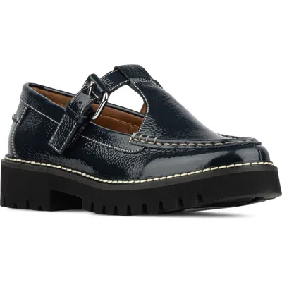 Donald Pliner Helaina Mary Jane Loafer In Blue