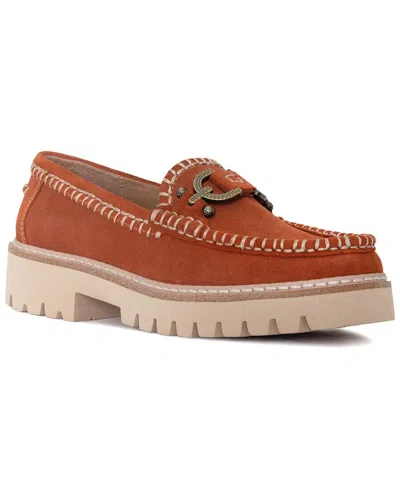 Donald Pliner Helio Suede In Orange