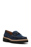 Donald Pliner Women Heliocs Loafer In Navy In Blue