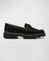 Donald Pliner Helioci Loafer In Black