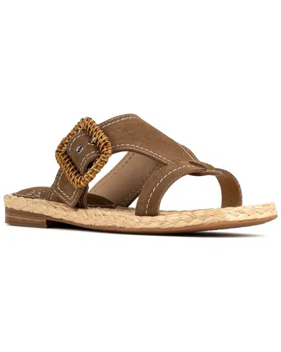 Donald Pliner Hilari Leather Sandal In Brown
