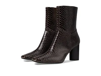 Donald Pliner Women Hinda Dark Brown Boot In Black