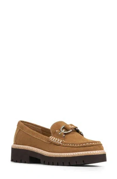 Donald Pliner Huxley Bit Leather Loafer In Brown