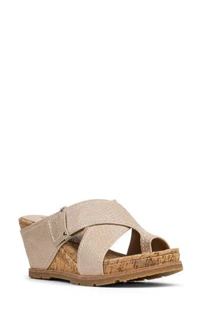 Donald Pliner Irini Platform Wedge Sandal In Multi