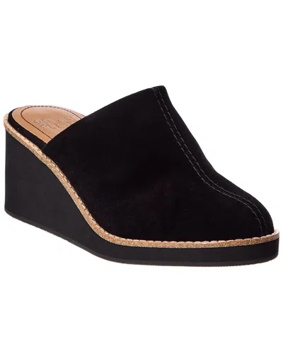 Donald Pliner Janella Suede Mule In Black