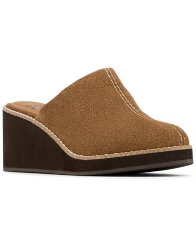 Donald Pliner Janella Suede Mule In Brown