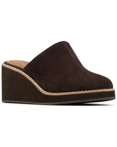 Donald Pliner Janella Suede Mule In Brown