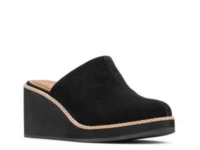 Donald Pliner Janella Wedge Mule In Black