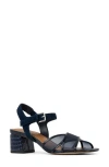 Donald Pliner Joel Ankle Strap Sandal In Navy