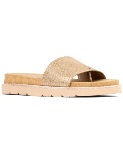 Donald Pliner Joella Leather Sandal In Brown