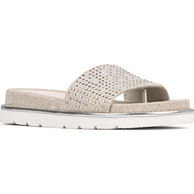 Donald Pliner Women Joella Silver Embellished Casual In Multi