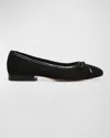 Donald Pliner Juliet Ballet Flat In Black